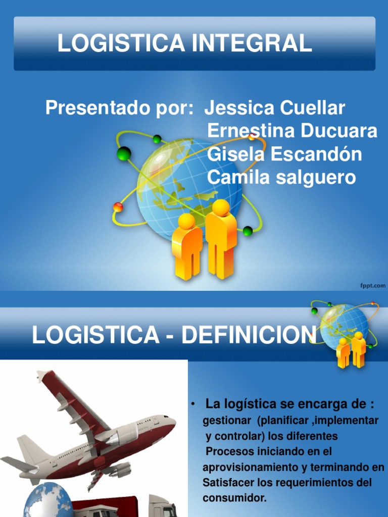 Diapositivas de Logistica Integral | PDF | Logística | Planificación
