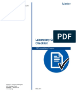 CAP Lab General Checklist 2017