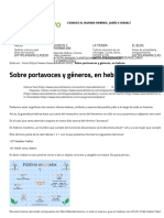 Sobre Portavoces y Géneros, en Hebreo - Hebreo Vivo