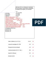 Problemas de Precios de Exportacion e Importacion