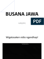 Busana Jawa