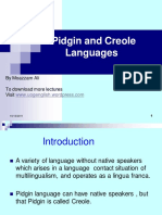 Pidgin and Creole PDF