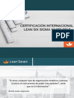 Certificación Six Sigma White Belt.