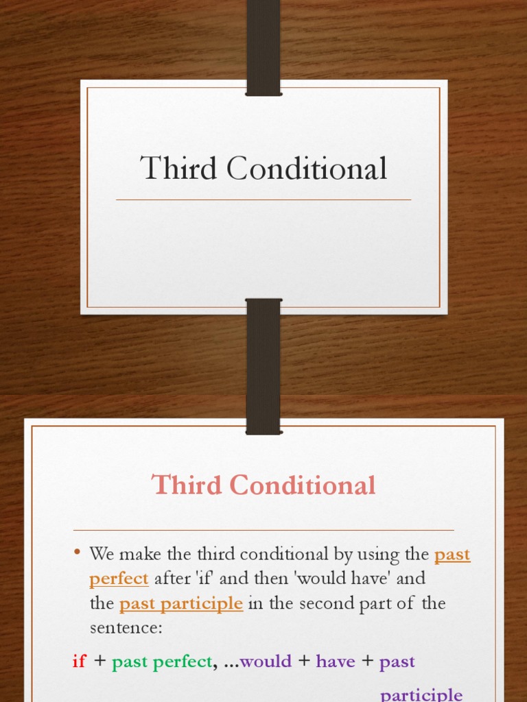 Third Conditional | PDF