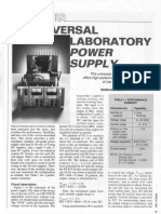 Build This Universal Laboratory Power Supply