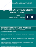 IV DEO Strategijska Promena