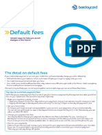 The Detail On Default Fees