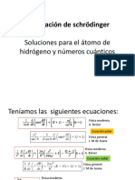 3- La ecuación de schrödinger soluciones y n° cuánticos