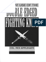 Applegate Rex - Combat Use of The Double-Edged Fighting Knife