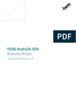 HERE Android SDK Premium Edition v3.9 Release Notes
