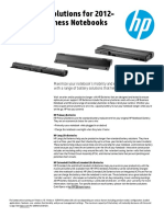 HP Battery Solutions For 2012-2017 HP Business Notebooks