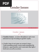 Gender Issues: Prof. Ronel Rio Aligam