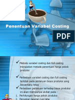 Penentuan Variabel Costing 6