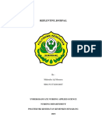Reflevtive Journal: Undergraduate Nursing Applied Science Nursing Departement Politeknik Kesehatan Kemenkes Semarang 2019