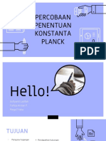 Rabu 1-2 - Kelompok 5 - Penentuan Konstanta Planck