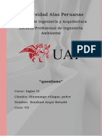 Universidad Alas Peruanas: Facultad de Ingeniería y Arquitectura Escuela Profesional de Ingeniería Ambiental