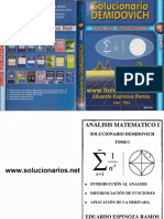 Solucionario Demidovich Tomo 1 PDF