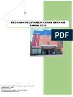 Cover Pedoman Pelayanan Kamar Operasi