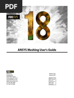 ANSYS Meshing Users Guide