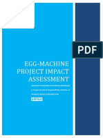 Pilmico's Egg-Machine Impact Assessment 