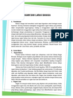 Ragam Dan Laras Bahasa