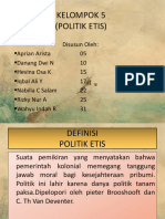 KELOMPOK 5 POLITIK ETIS