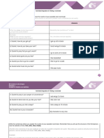 Instructions:: Write 10 Questions and The Answers To Know The Routine of Your Possible New Roommate