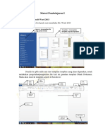 Pengenalan Dasar Microsoft Word 2013