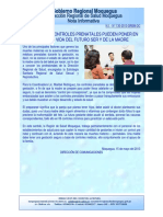 Ausencia de Controles Prenatales Pueden Poner en Riesgo La Vida Del Futuro Ser y de La Madre