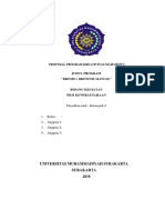 Judul Program "Bromo (Brownis Mango) ": Universitas Muhammadiyah Surakarta Surakarta 2018
