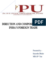 India's Foreign Trade: Composition, Direction and Growth