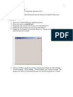 Cs 416 - C# Programming: 3. Change The Name of Your Form (Form1.Cs) To Frmlabexer1.Vb