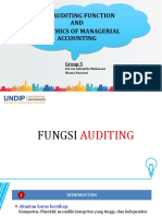 PPT Kelompok 5 - Fungsi Auditing Dan Etika Akuntansi Manajemen