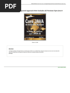 Core Java Nageswara Rao Ebook