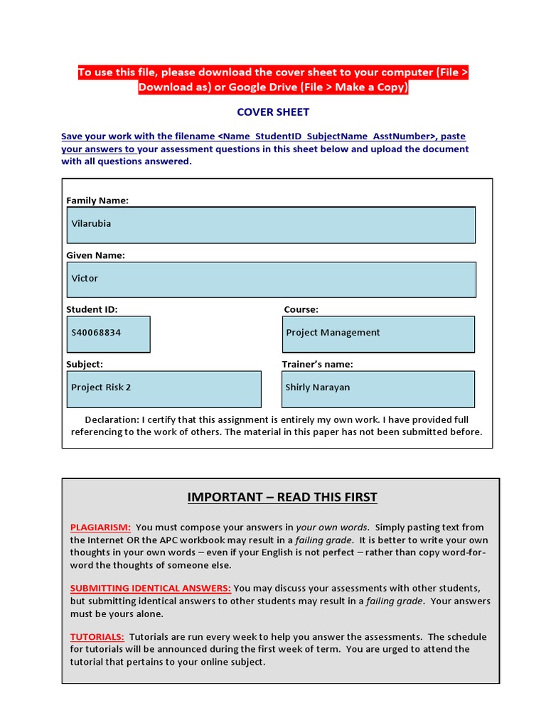 Event Risk Management Plan Template | PDF | Risk Management | Risk
