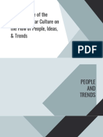 The Influence of The ASEAN Popular Culture On The Flow of People, Ideas, & Trends