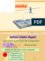 Magnetostatika: Gaya Magnet Pada Muatan Bergerak