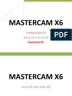Mastercam x6 Torno Exercicio 01 Pptx
