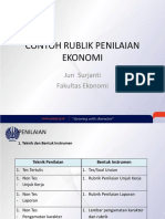 Contoh Rublik Penilaian Juns