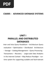 Cs6005 - Advanced Database Systems(Unit-1)