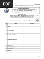 Registration of Additional Qualification 26 1 B