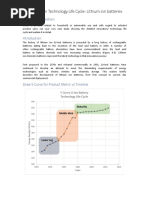 S Curve Analysis of Battery Technology