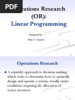 Linear Programming