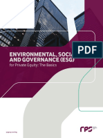 Environmental, Social and Governance For Private Equity PDF