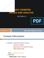 OOAD Lec - 1 PDF