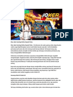 Situs Joker Gaming Online Deposit Pulsa