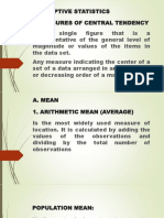 Descriptive Statistics