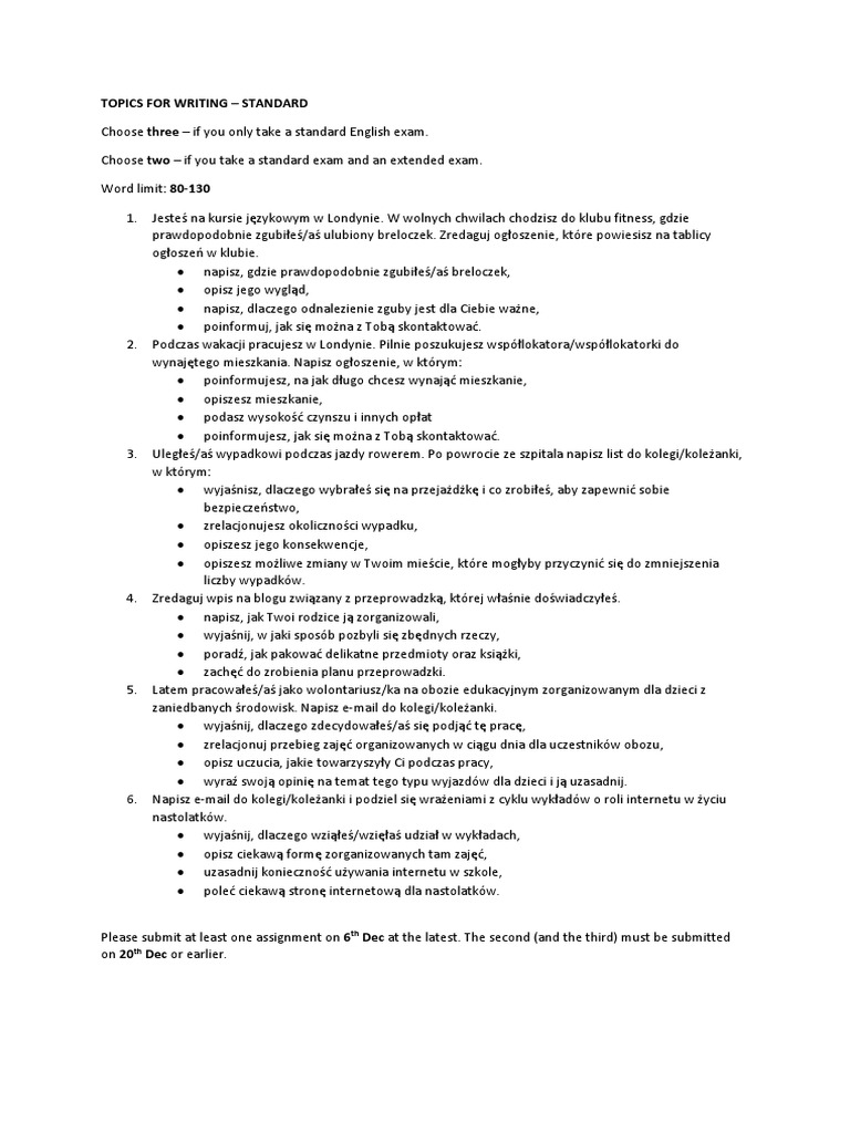 WRITING TOPICS FOR INTERMEDIATE STUDENTS PDF visual data 8