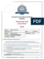 Showaib Term 3 2019 Islamic Studies Assignment Concept of God