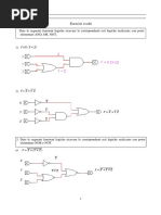 Algebra Booleana Esercizi PDF